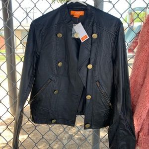 Leather jacket